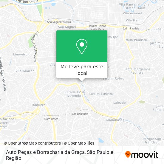 Auto Peças e Borracharia da Graça mapa