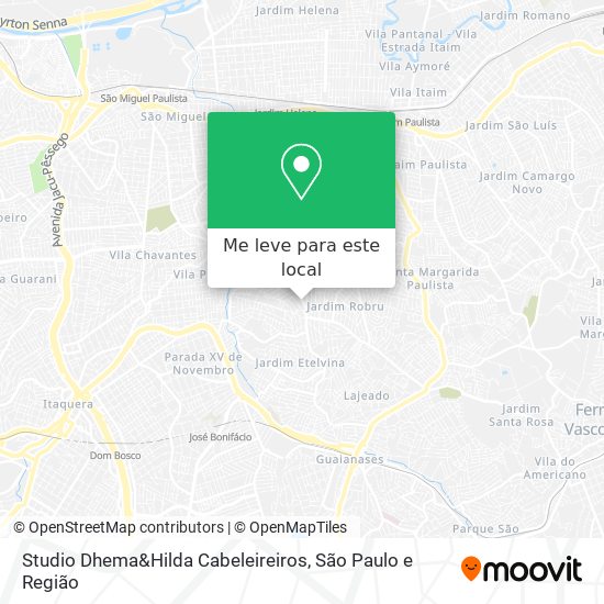 Studio Dhema&Hilda Cabeleireiros mapa