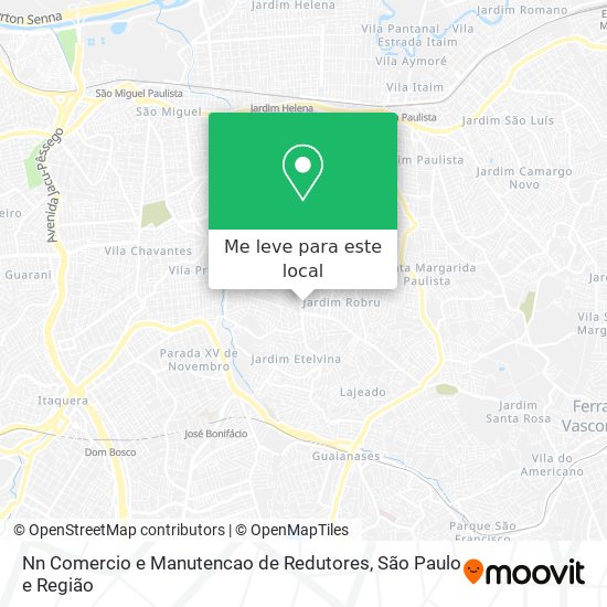 Nn Comercio e Manutencao de Redutores mapa