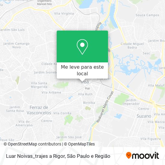 Luar Noivas_trajes a Rigor mapa