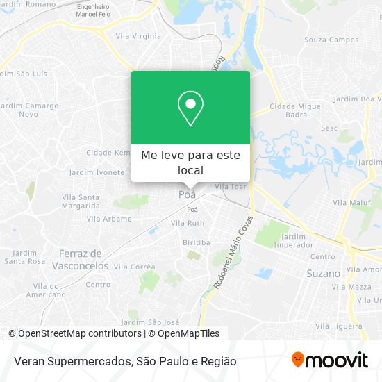 Veran Supermercados mapa