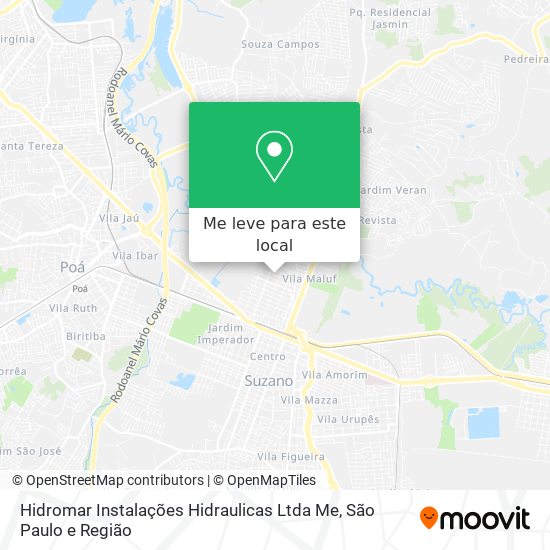 Hidromar Instalações Hidraulicas Ltda Me mapa