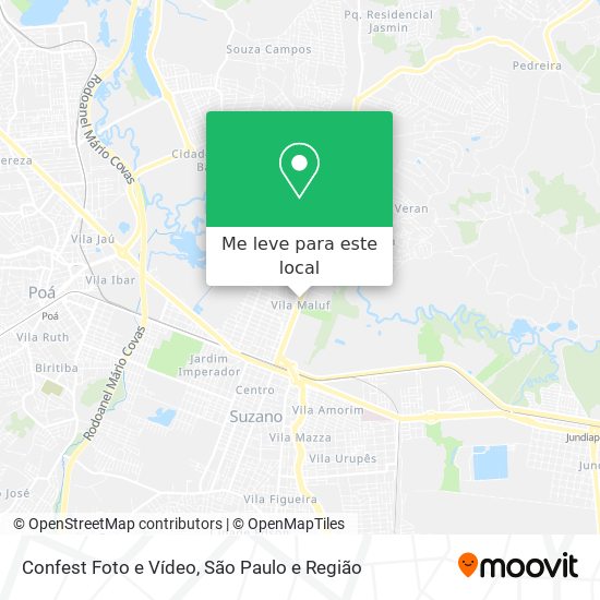 Confest Foto e Vídeo mapa