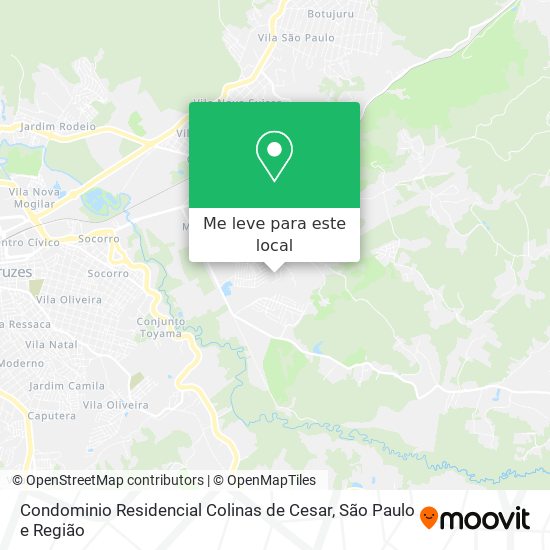 Condominio Residencial Colinas de Cesar mapa