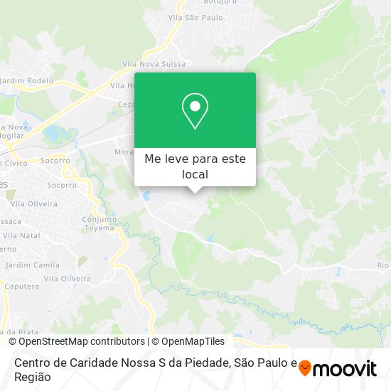 Centro de Caridade Nossa S da Piedade mapa