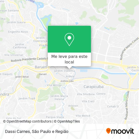 Dassi Carnes mapa