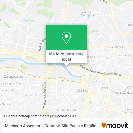 Machado Assessoria Contabil mapa