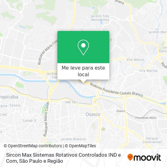 Sircon Max Sistemas Rotativos Controlados IND e Com mapa