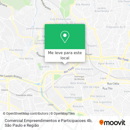 Comercial Empreendimentos e Participacoes 4b mapa