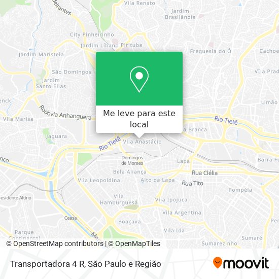 Transportadora 4 R mapa