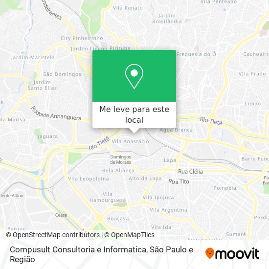 Compusult Consultoria e Informatica mapa