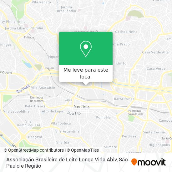 Associação Brasileira de Leite Longa Vida Ablv mapa