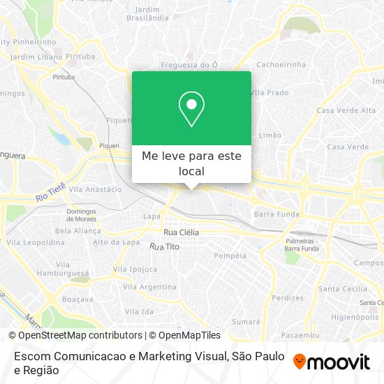 Escom Comunicacao e Marketing Visual mapa