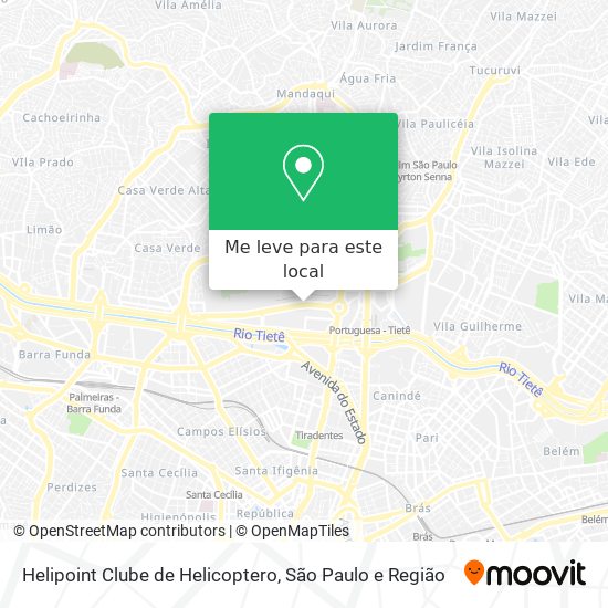 Helipoint Clube de Helicoptero mapa