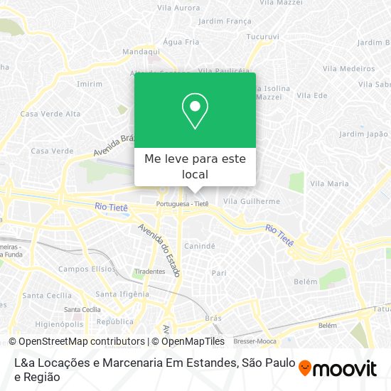 L&a Locações e Marcenaria Em Estandes mapa