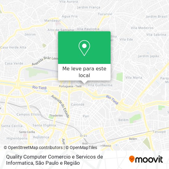 Quality Computer Comercio e Servicos de Informatica mapa