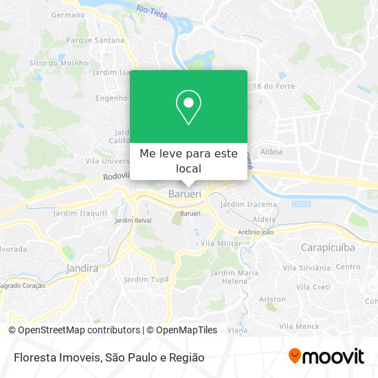 Floresta Imoveis mapa