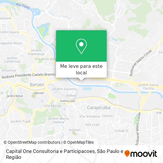 Capital One Consultoria e Participacoes mapa