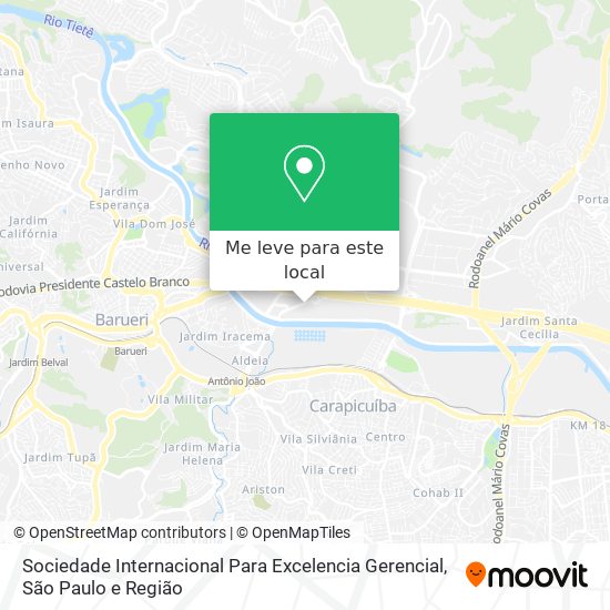 Sociedade Internacional Para Excelencia Gerencial mapa