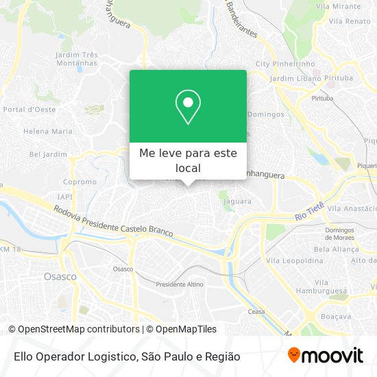 Ello Operador Logistico mapa