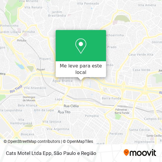 Cats Motel Ltda Epp mapa