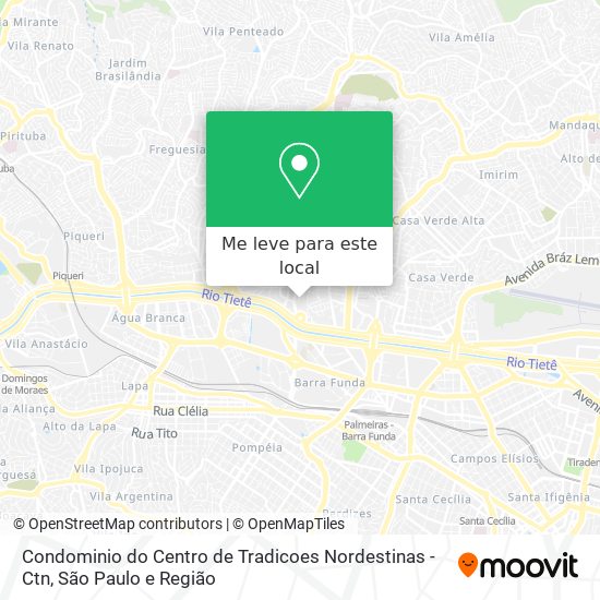 Condominio do Centro de Tradicoes Nordestinas - Ctn mapa