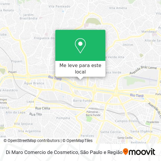 Di Maro Comercio de Cosmetico mapa