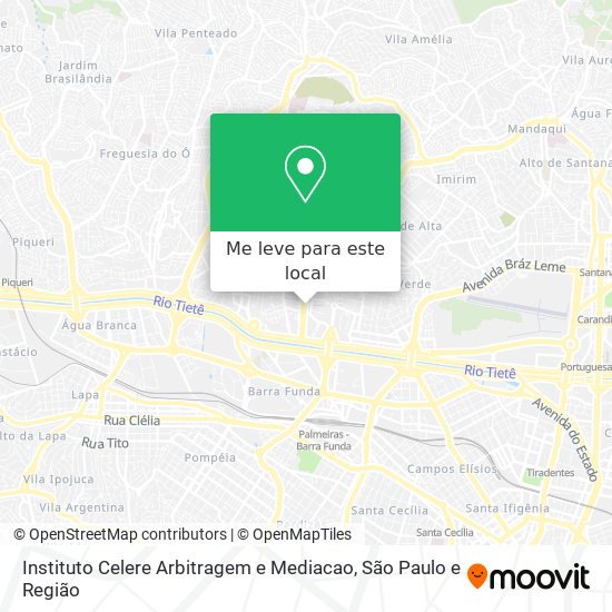 Instituto Celere Arbitragem e Mediacao mapa