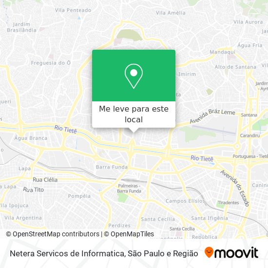 Netera Servicos de Informatica mapa