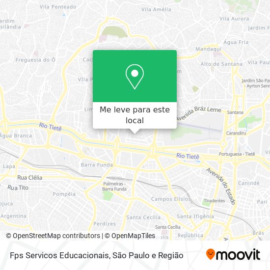 Fps Servicos Educacionais mapa