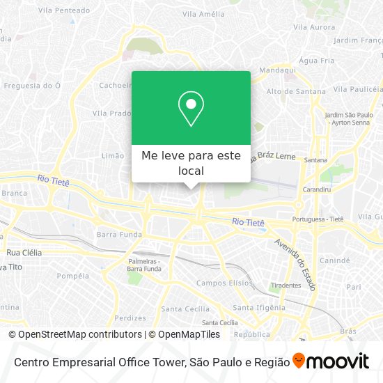 Centro Empresarial Office Tower mapa