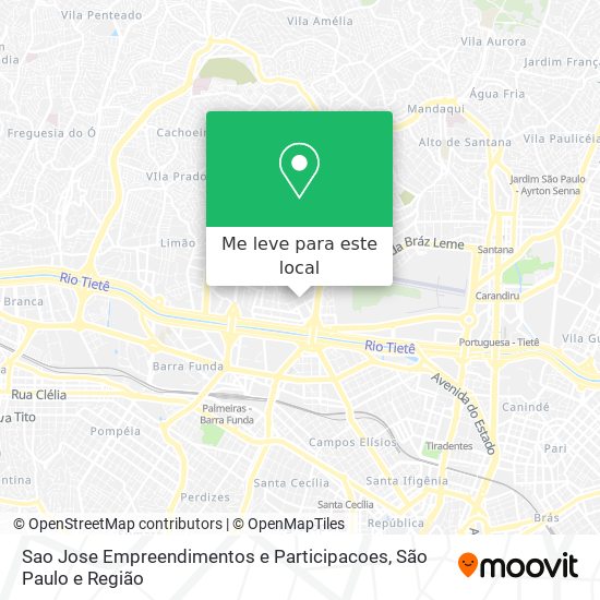 Sao Jose Empreendimentos e Participacoes mapa