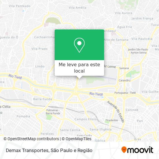 Demax Transportes mapa