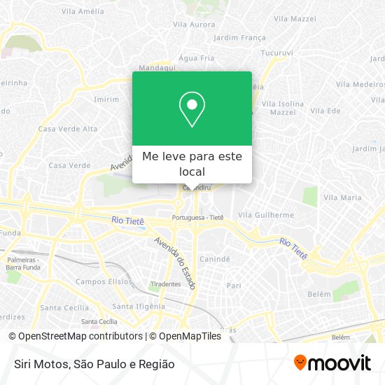 Siri Motos mapa