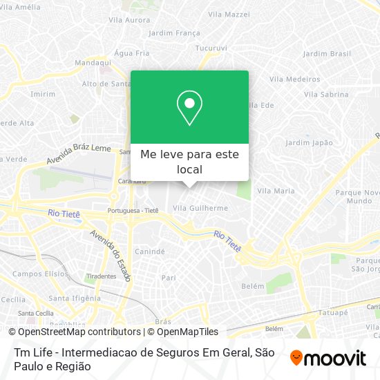 Tm Life - Intermediacao de Seguros Em Geral mapa