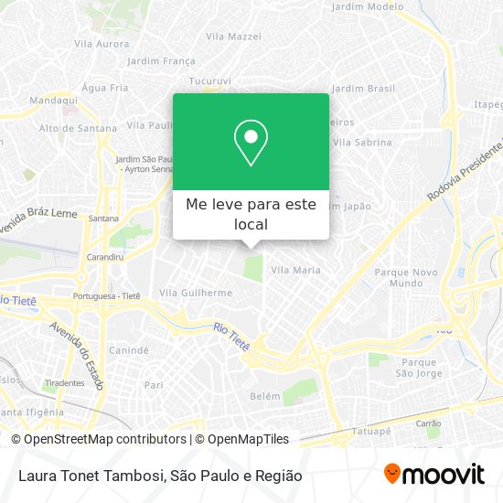 Laura Tonet Tambosi mapa