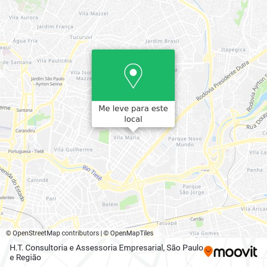 H.T. Consultoria e Assessoria Empresarial mapa