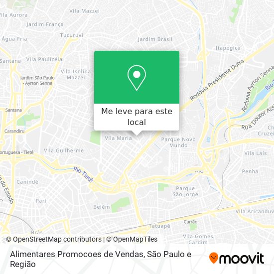 Alimentares Promocoes de Vendas mapa