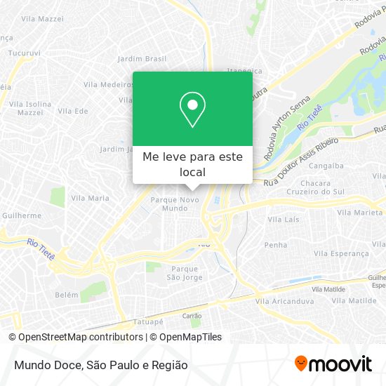 Mundo Doce mapa