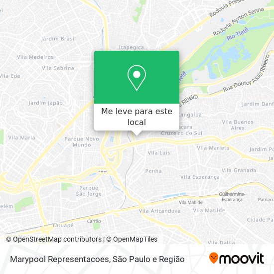 Marypool Representacoes mapa
