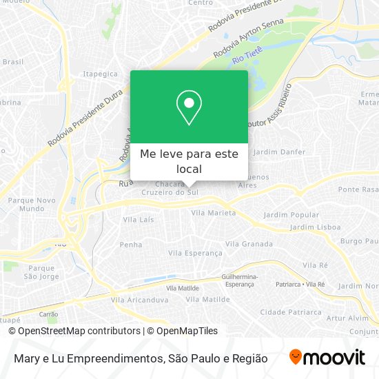 Mary e Lu Empreendimentos mapa