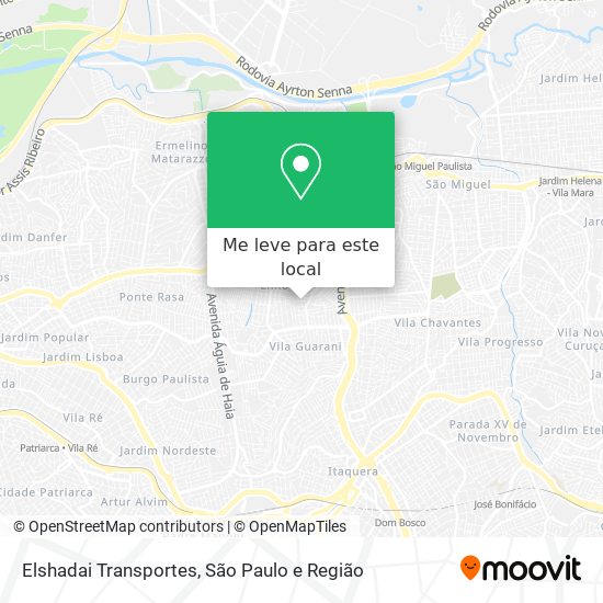 Elshadai Transportes mapa