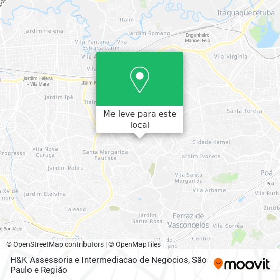 H&K Assessoria e Intermediacao de Negocios mapa
