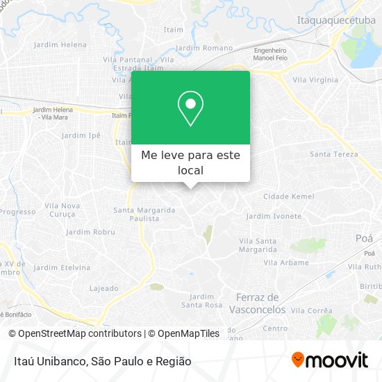 Itaú Unibanco mapa