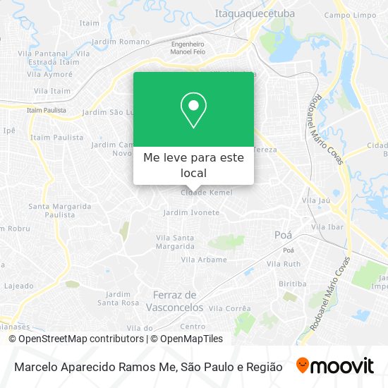 Marcelo Aparecido Ramos Me mapa