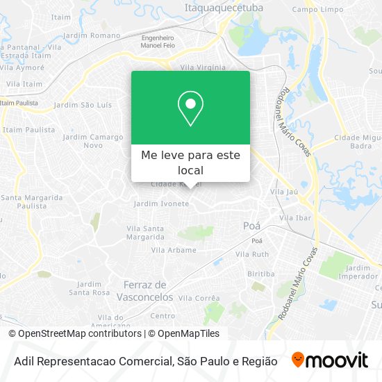 Adil Representacao Comercial mapa