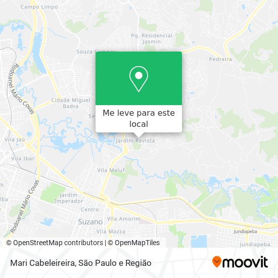 Mari Cabeleireira mapa