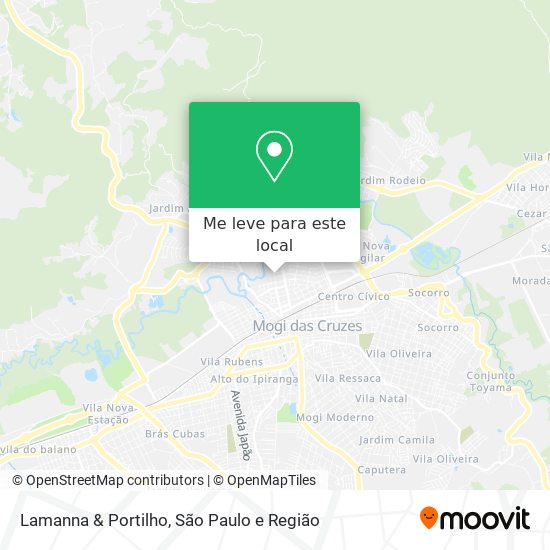 Lamanna & Portilho mapa