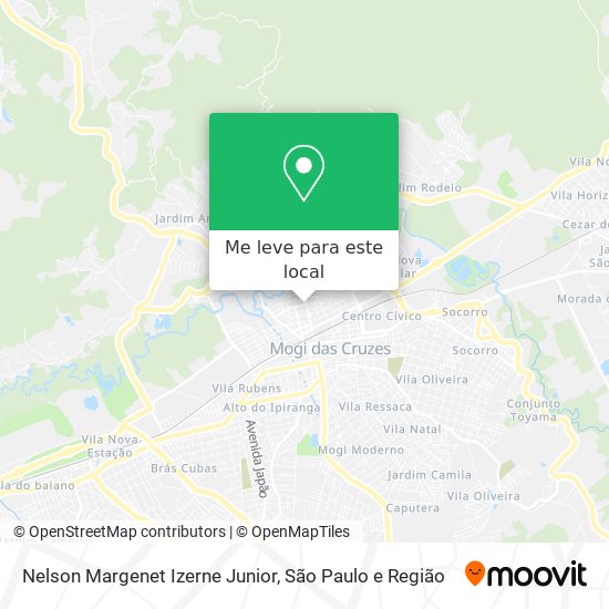 Nelson Margenet Izerne Junior mapa