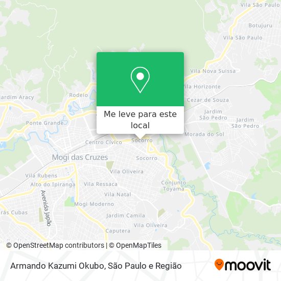 Armando Kazumi Okubo mapa